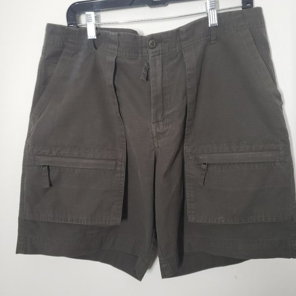 Togo Bermudas short army green utility sz 36 - Picture 7 of 7